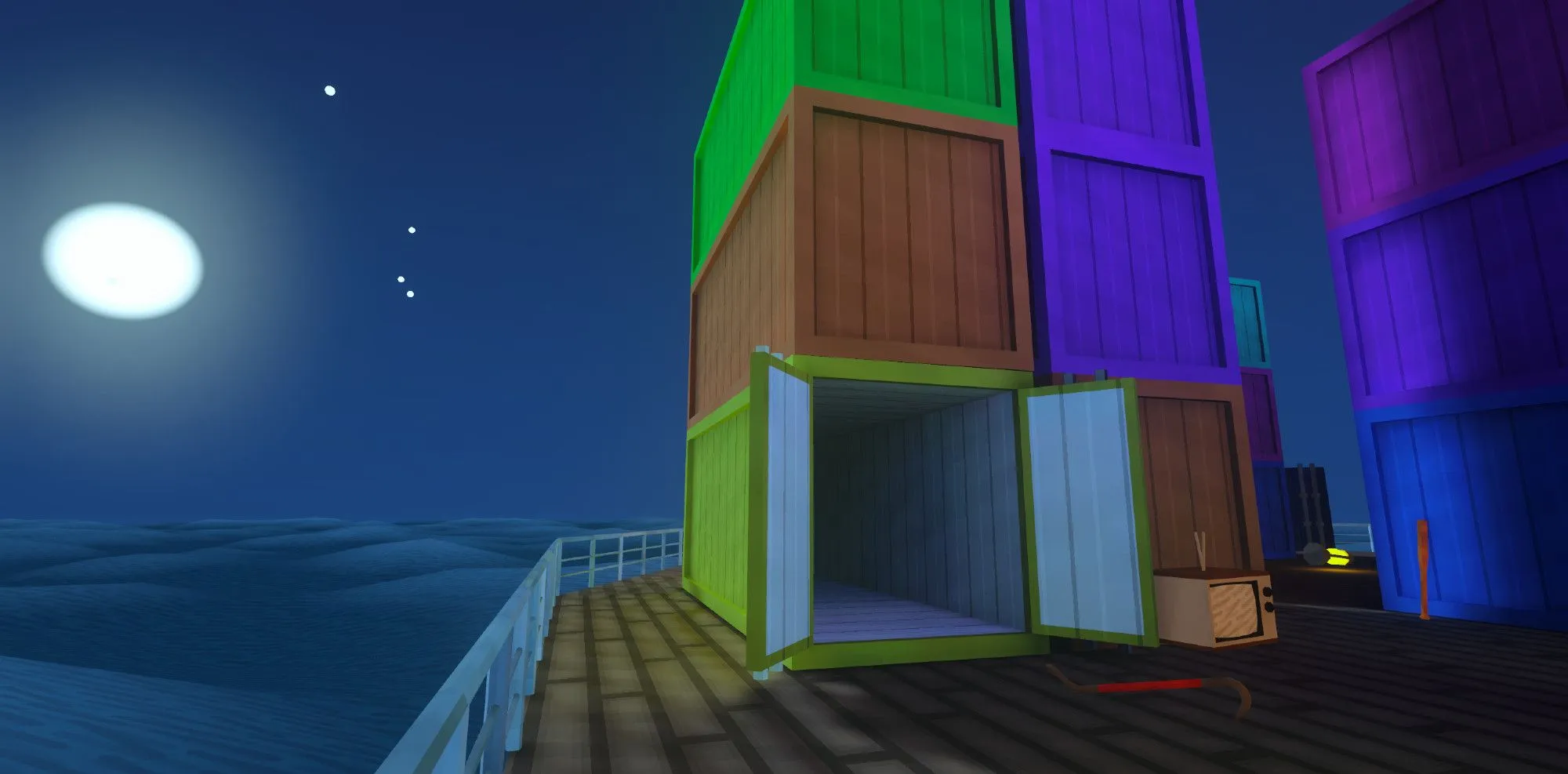 Screenshot of another level in Sold By Wizards, showing the beautiful level design in play.